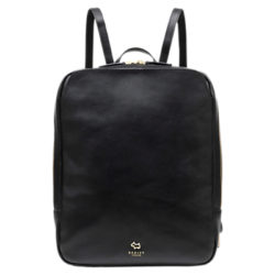 Radley Greyfriars Gardens Leather Medium Backpack, Black